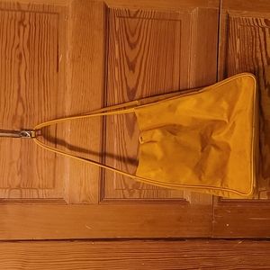 H&M Mustard Suede Tote